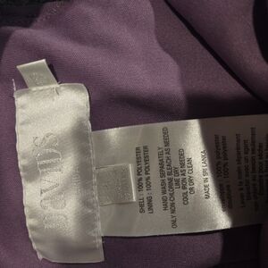 Purple David's Bridal Dress